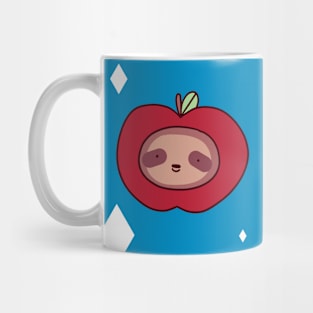 Happy Birthday - Apple Sloth Face Mug